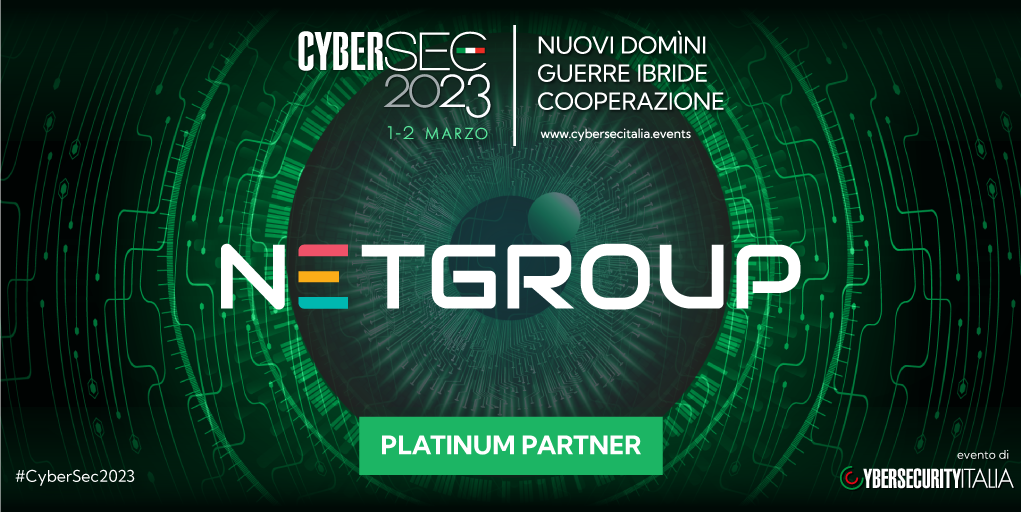 Netgroup a Cybersec 2023 | Innovazione e Threat Intelligence