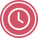 orologgio rosso
